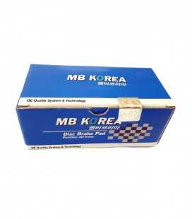 لنت ترمز عقب جک j4  برند ام بی کره