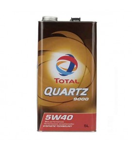 روغن موتور توتال مدل  QUARTZ 9000 5W40 5L